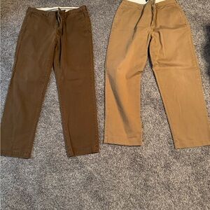 Ralph Lauren Men's Chinos in Brown and Tan